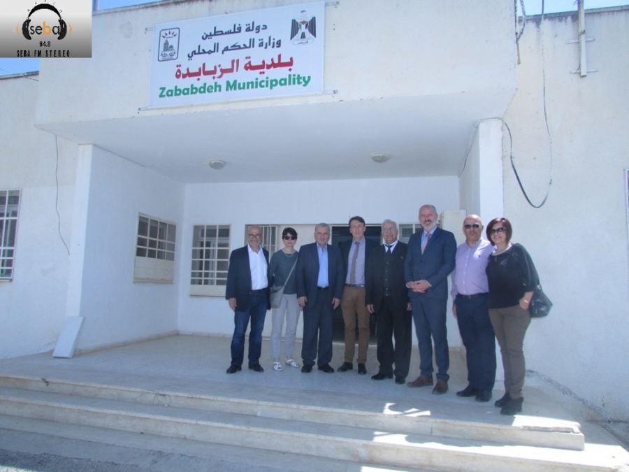 قنصل بلجيكا العام يزور بلدية الزبابدة